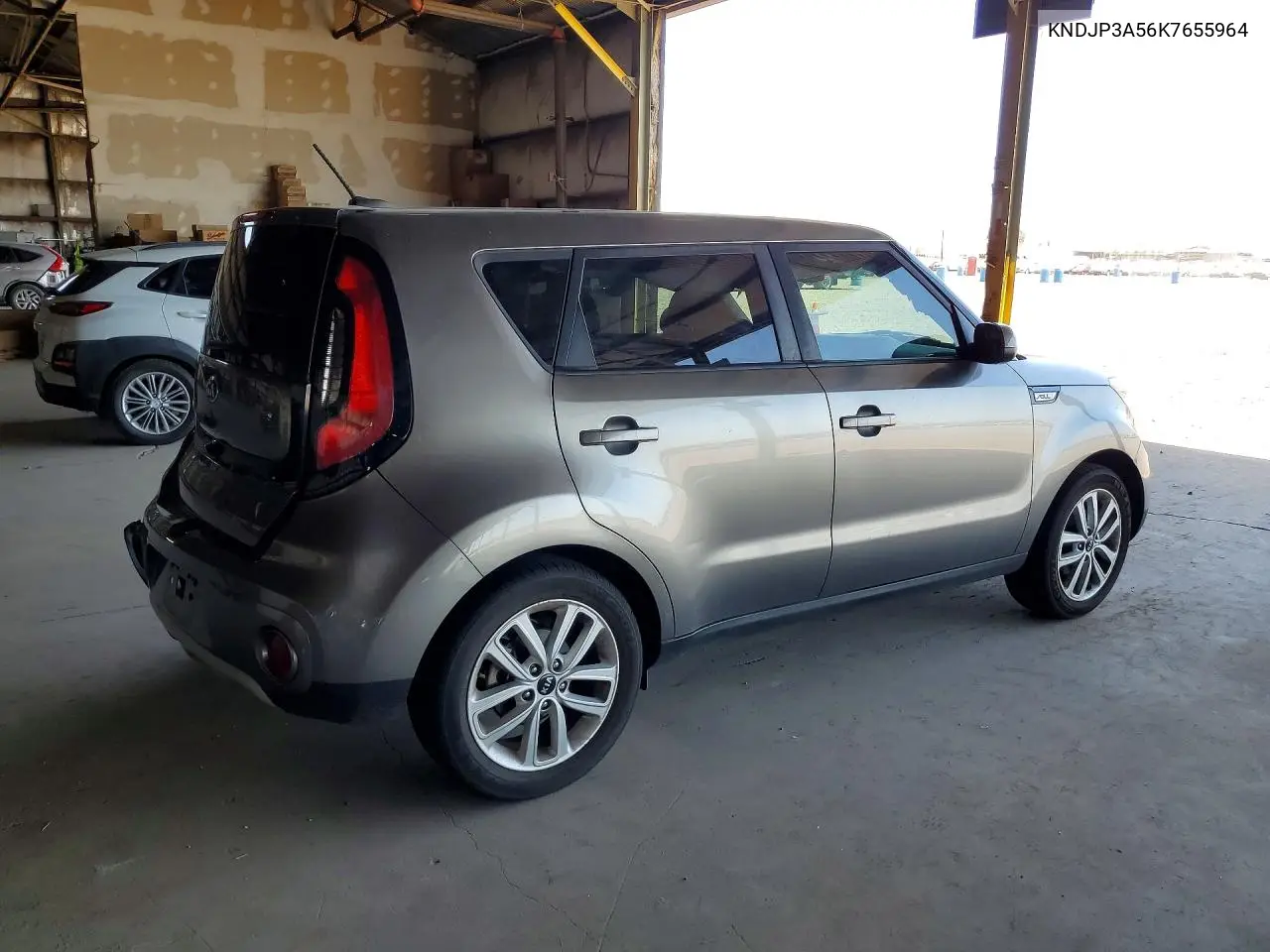 2019 Kia Soul + VIN: KNDJP3A56K7655964 Lot: 57624906