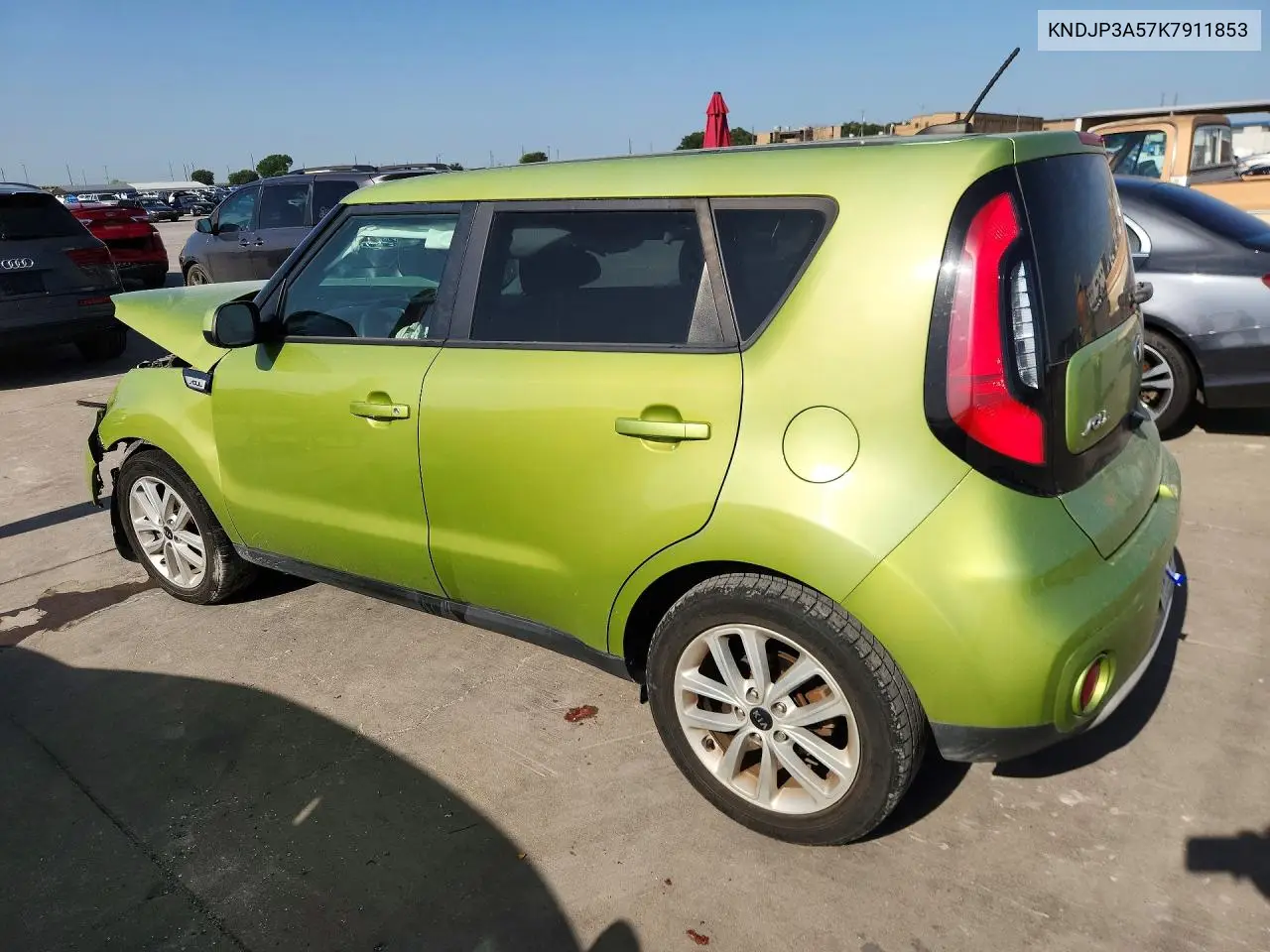 2019 Kia Soul + VIN: KNDJP3A57K7911853 Lot: 61581756