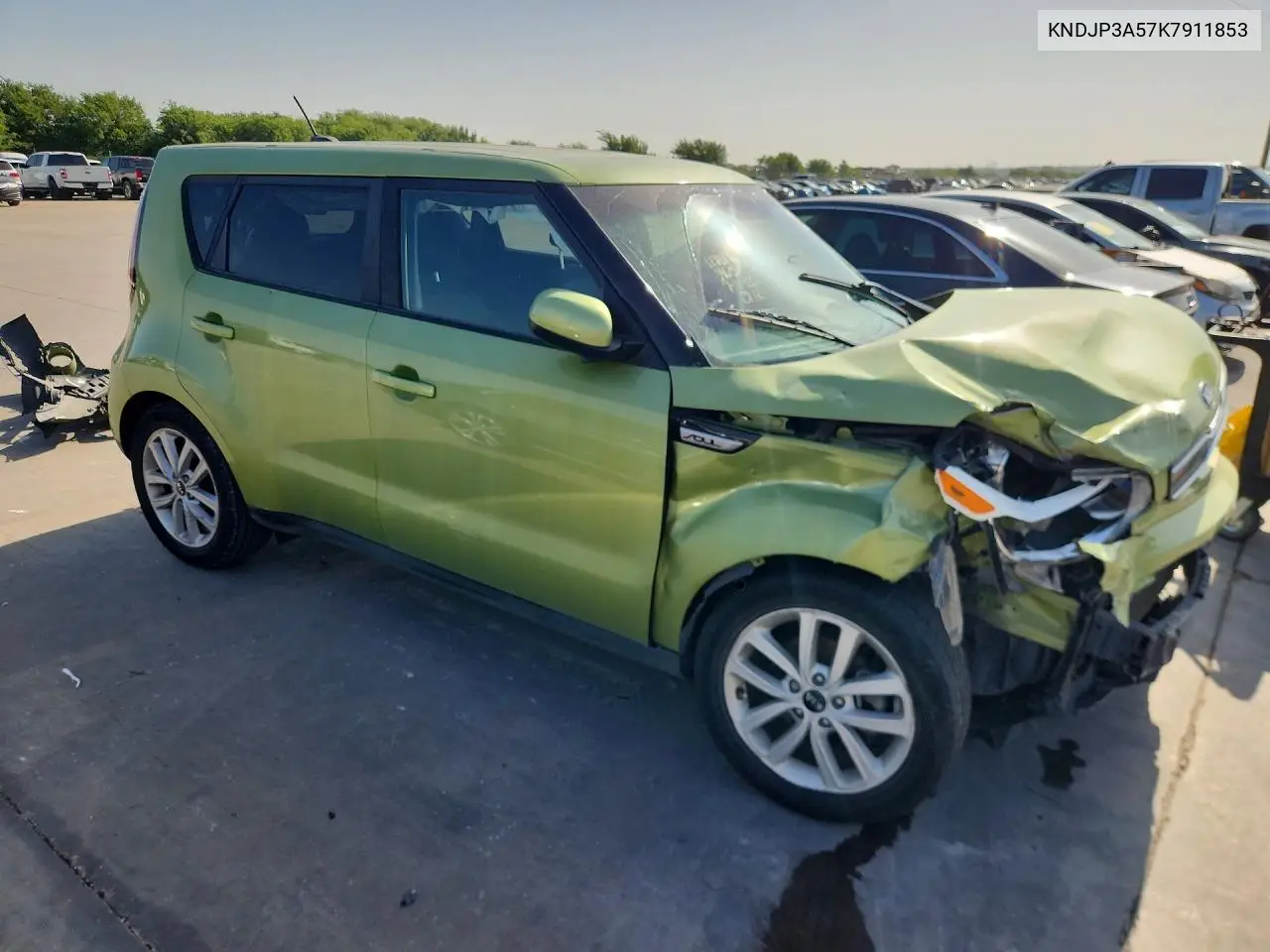 2019 Kia Soul + VIN: KNDJP3A57K7911853 Lot: 61581756