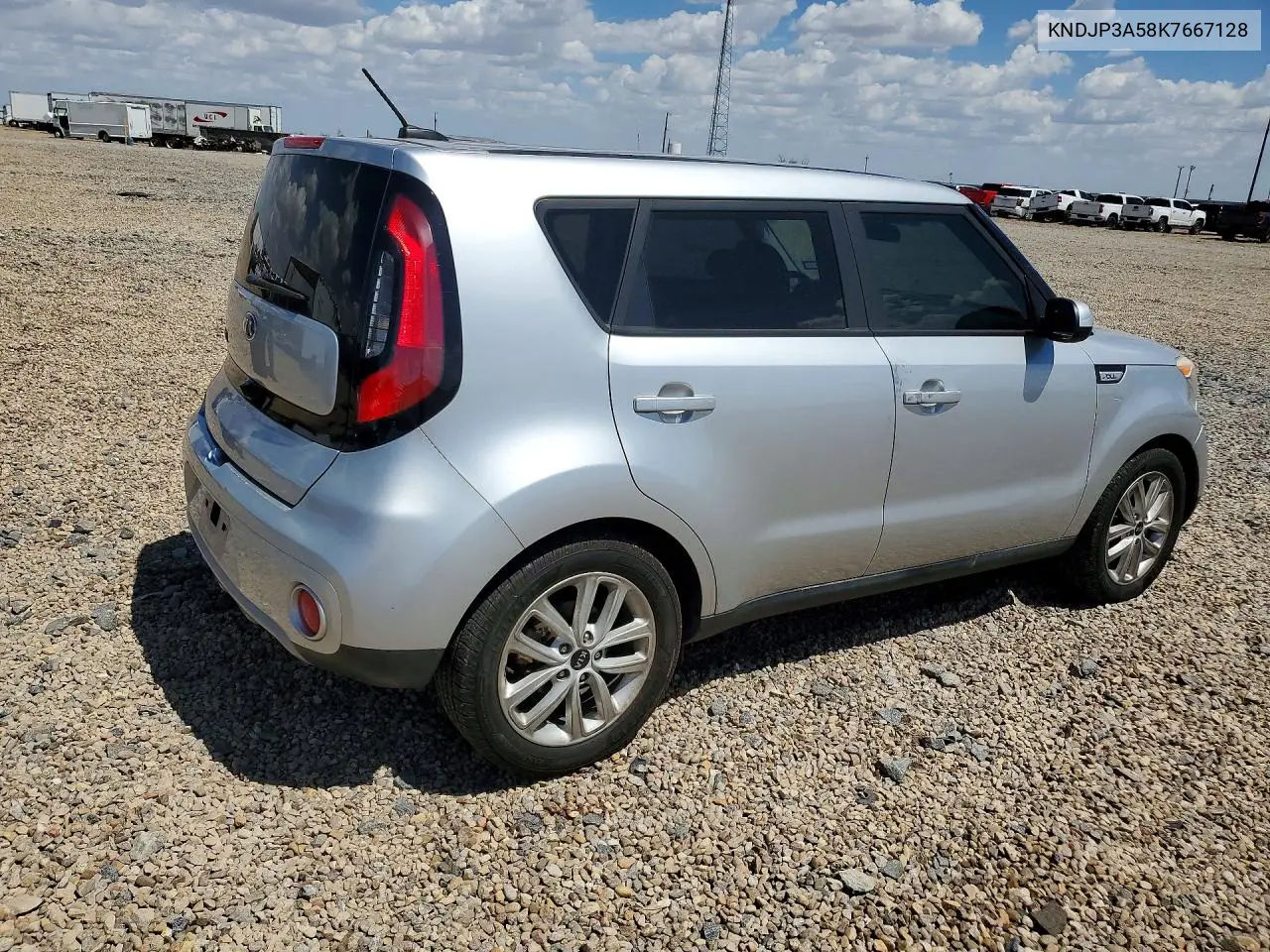 2019 Kia Soul + VIN: KNDJP3A58K7667128 Lot: 61893846