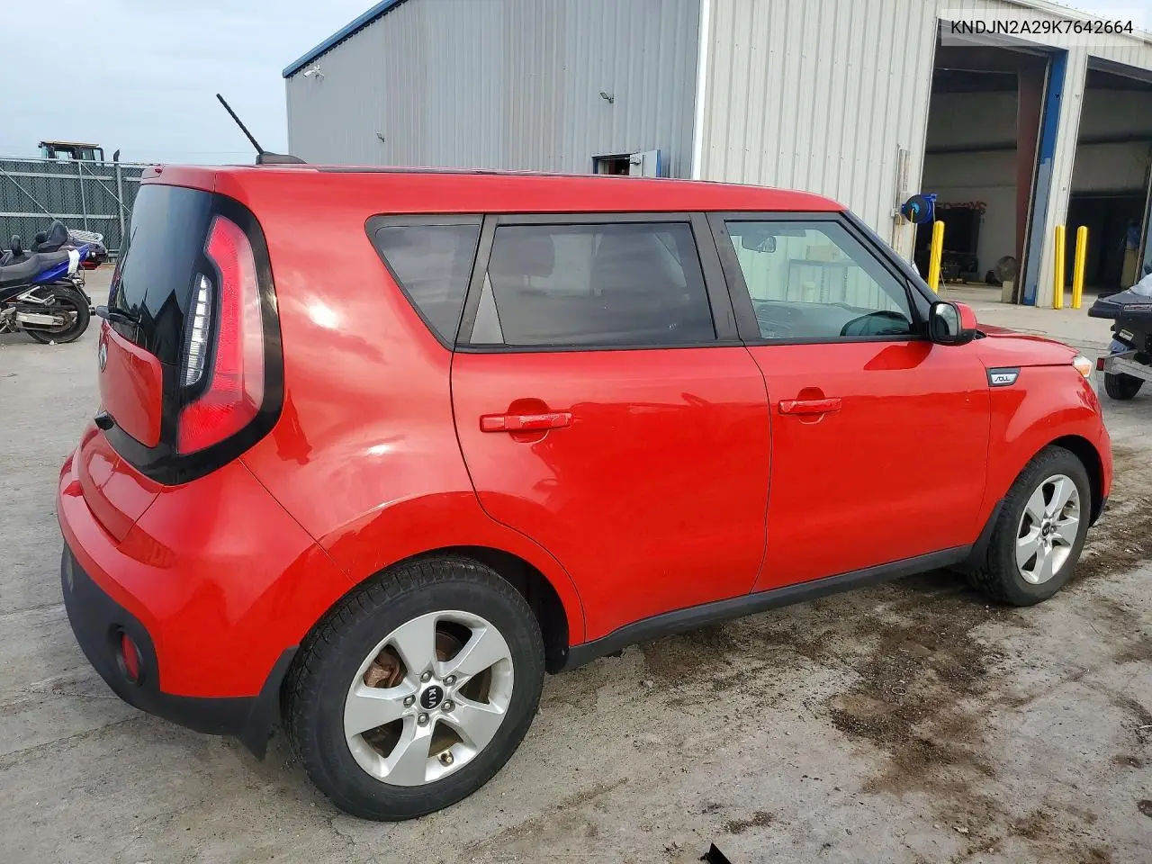 2019 Kia Soul Base VIN: KNDJN2A29K7642664 Lot: 61932766