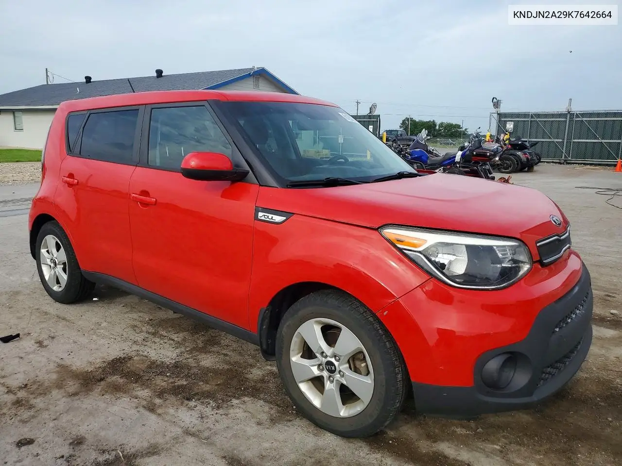 2019 Kia Soul Base VIN: KNDJN2A29K7642664 Lot: 61932766