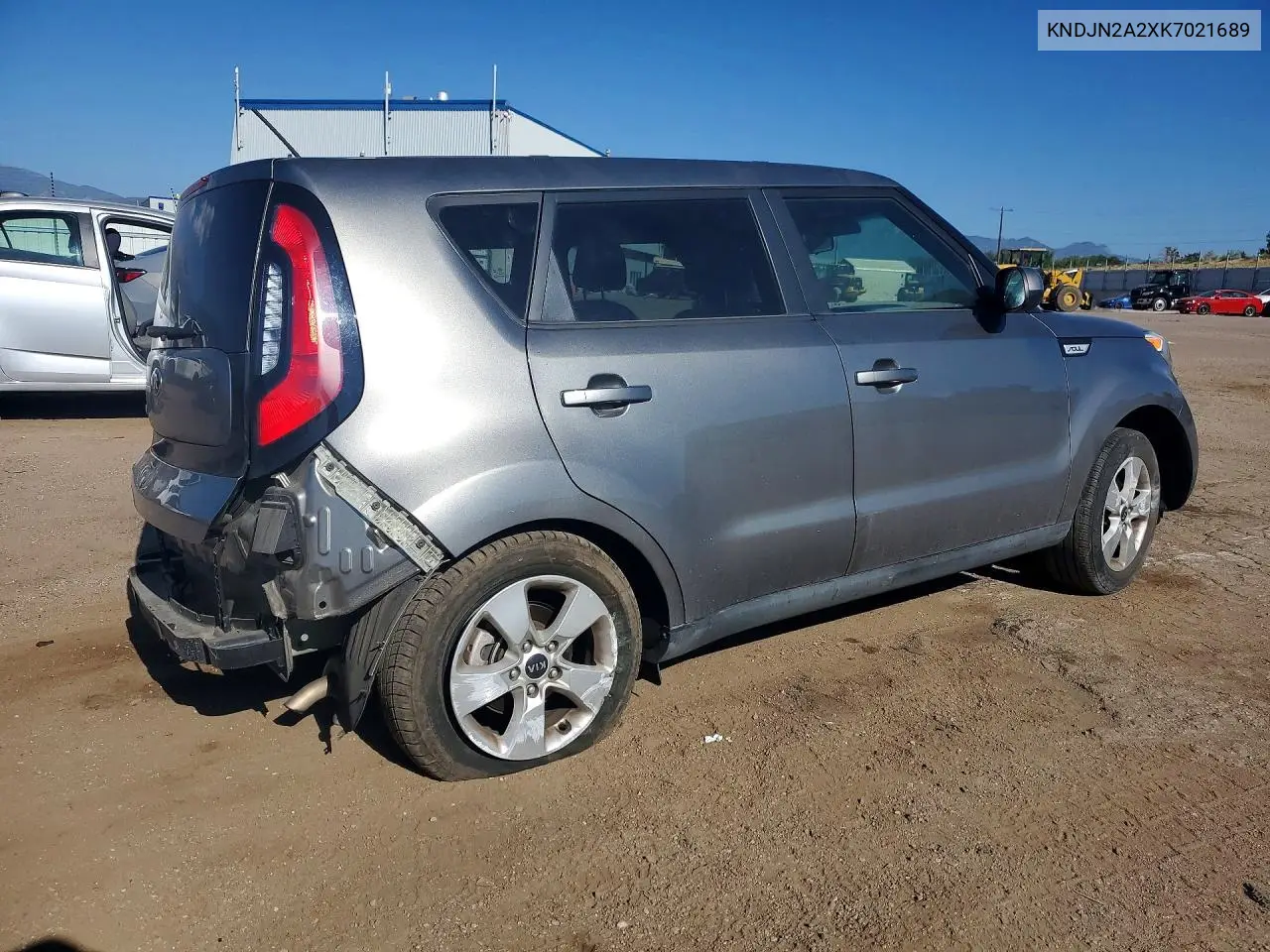 2019 Kia Soul Base VIN: KNDJN2A2XK7021689 Lot: 62261986