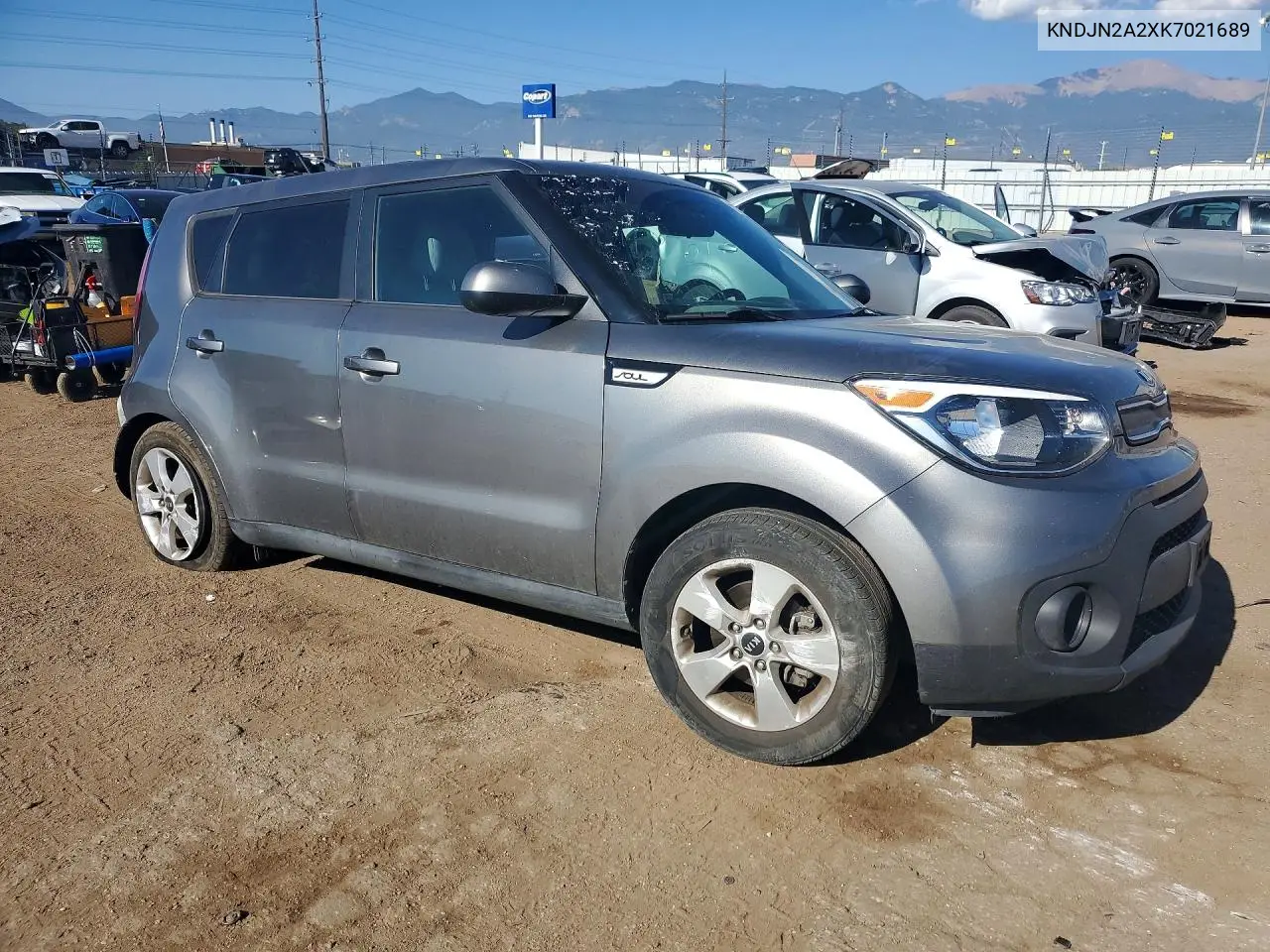 2019 Kia Soul Base VIN: KNDJN2A2XK7021689 Lot: 62261986