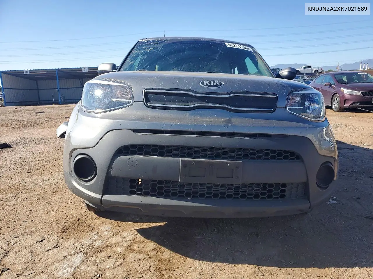 2019 Kia Soul Base VIN: KNDJN2A2XK7021689 Lot: 62261986