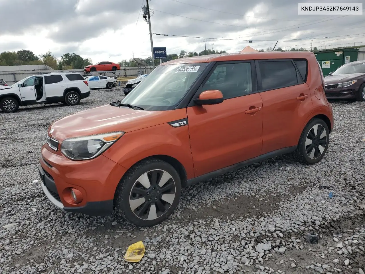 KNDJP3A52K7649143 2019 Kia Soul +