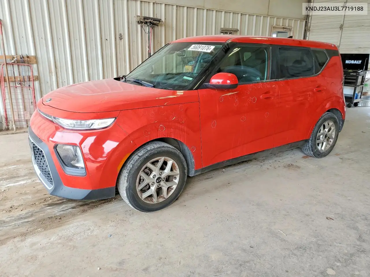 2020 Kia Soul S VIN: KNDJ23AU3L7719188 Lot: 56091076
