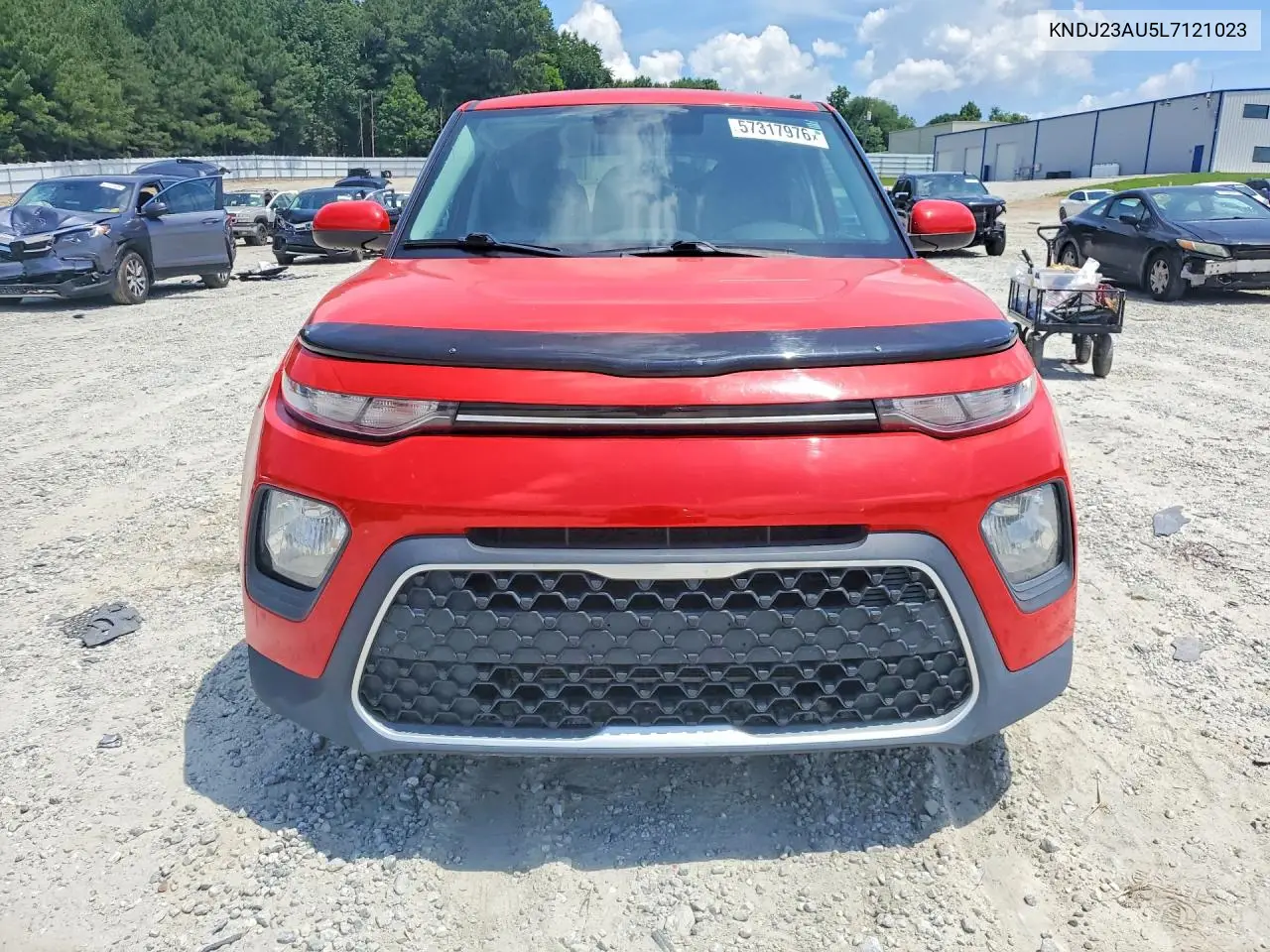 2020 Kia Soul Lx VIN: KNDJ23AU5L7121023 Lot: 57317976