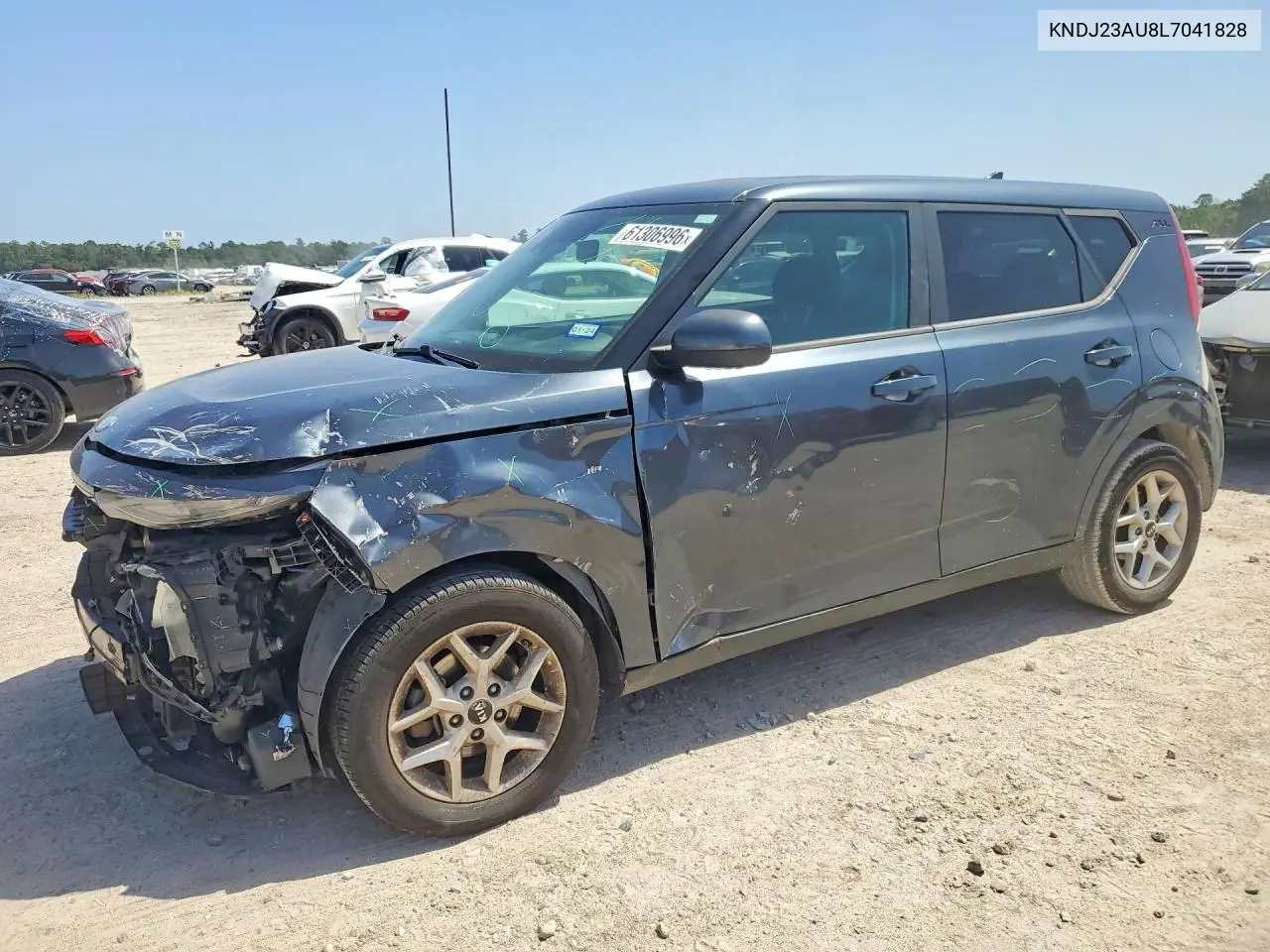 2020 Kia Soul S VIN: KNDJ23AU8L7041828 Lot: 61306996