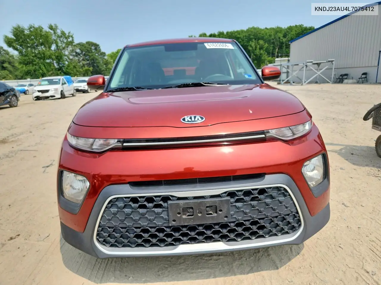 2020 Kia Soul Lx VIN: KNDJ23AU4L7075412 Lot: 61622606