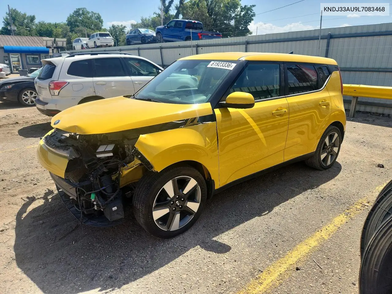 2020 Kia Soul Ex VIN: KNDJ33AU9L7083468 Lot: 61923336