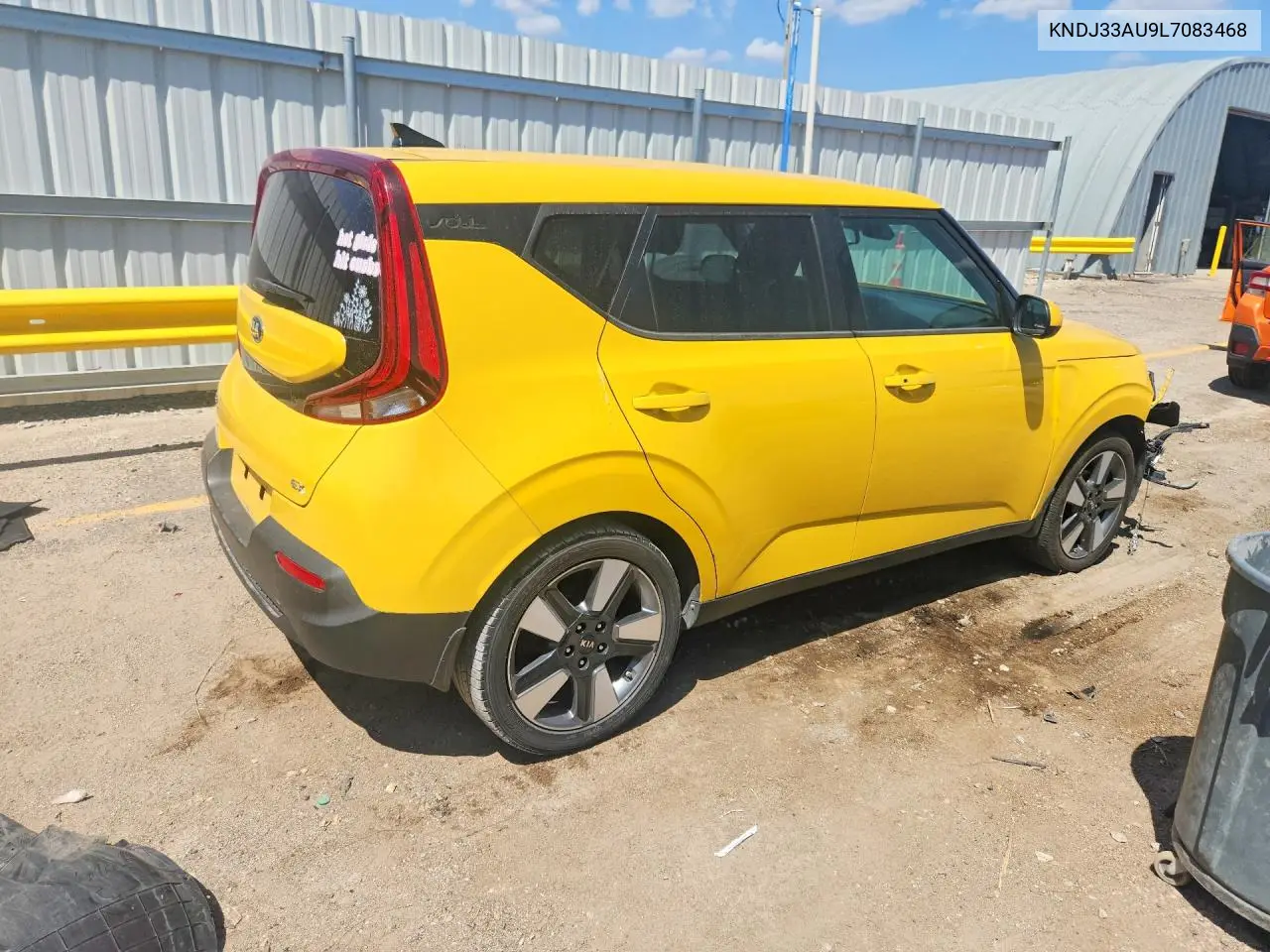 2020 Kia Soul Ex VIN: KNDJ33AU9L7083468 Lot: 61923336