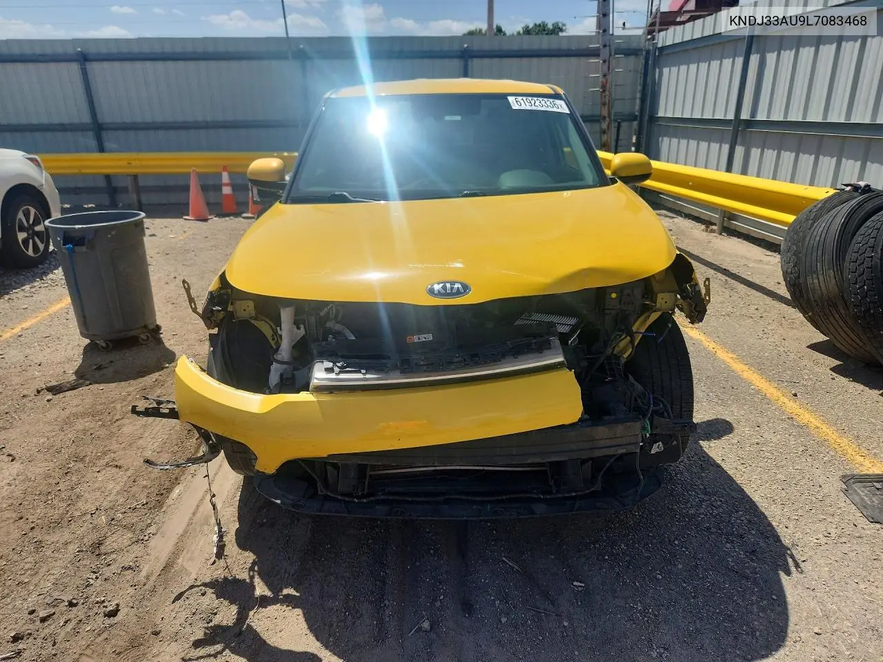 2020 Kia Soul Ex VIN: KNDJ33AU9L7083468 Lot: 61923336