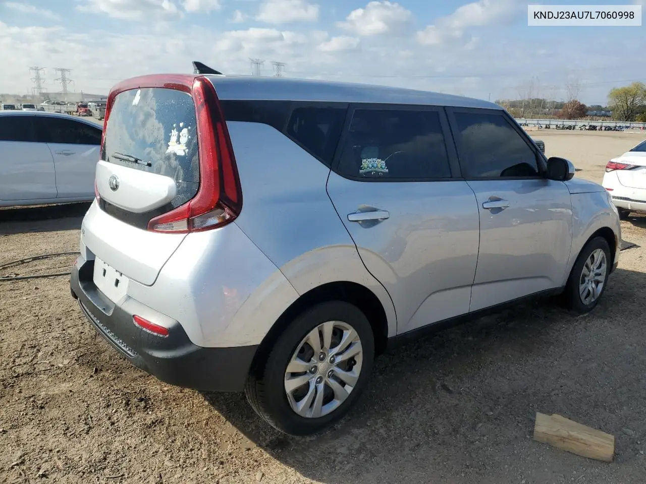 KNDJ23AU7L7060998 2020 Kia Soul Lx