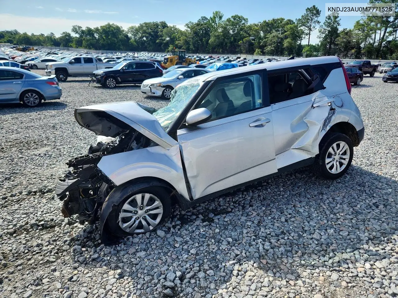 2021 Kia Soul Lx VIN: KNDJ23AU0M7771525 Lot: 56833996