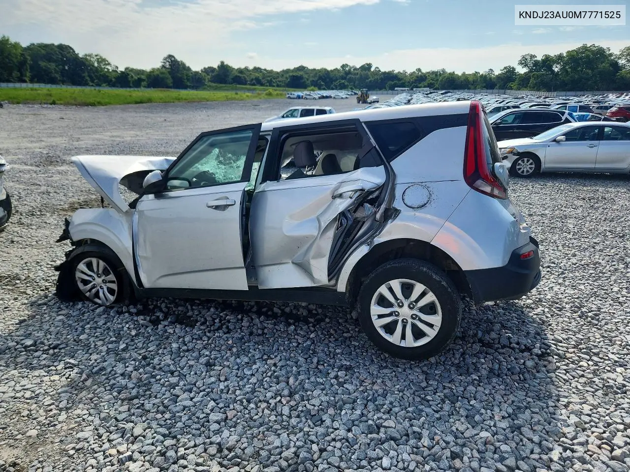 2021 Kia Soul Lx VIN: KNDJ23AU0M7771525 Lot: 56833996