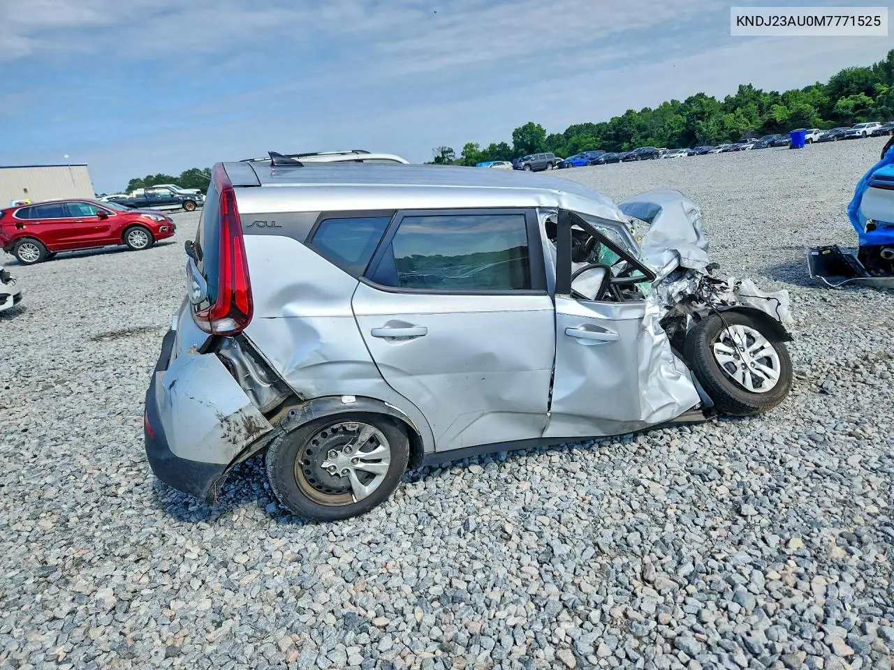 2021 Kia Soul Lx VIN: KNDJ23AU0M7771525 Lot: 56833996