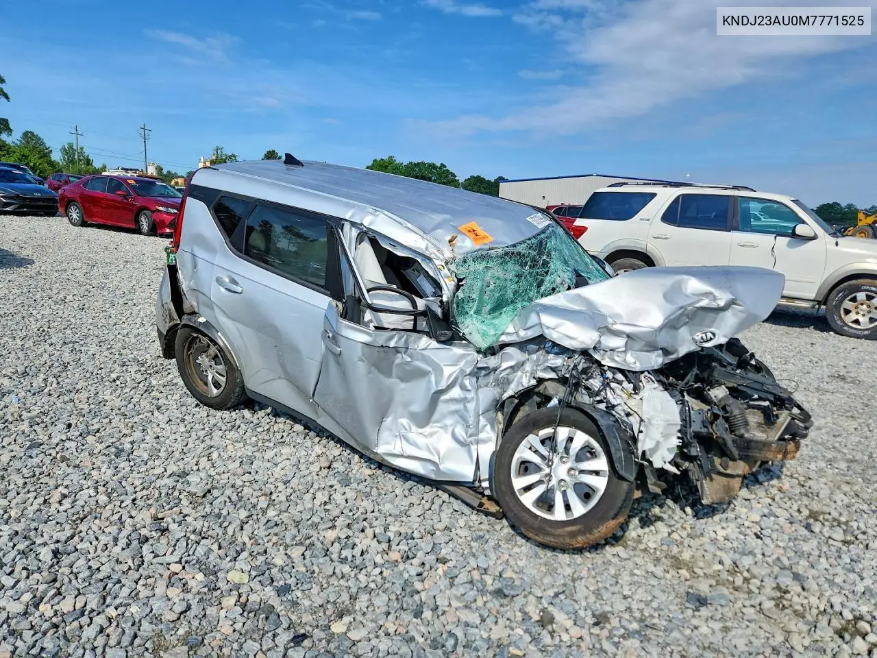 2021 Kia Soul Lx VIN: KNDJ23AU0M7771525 Lot: 56833996