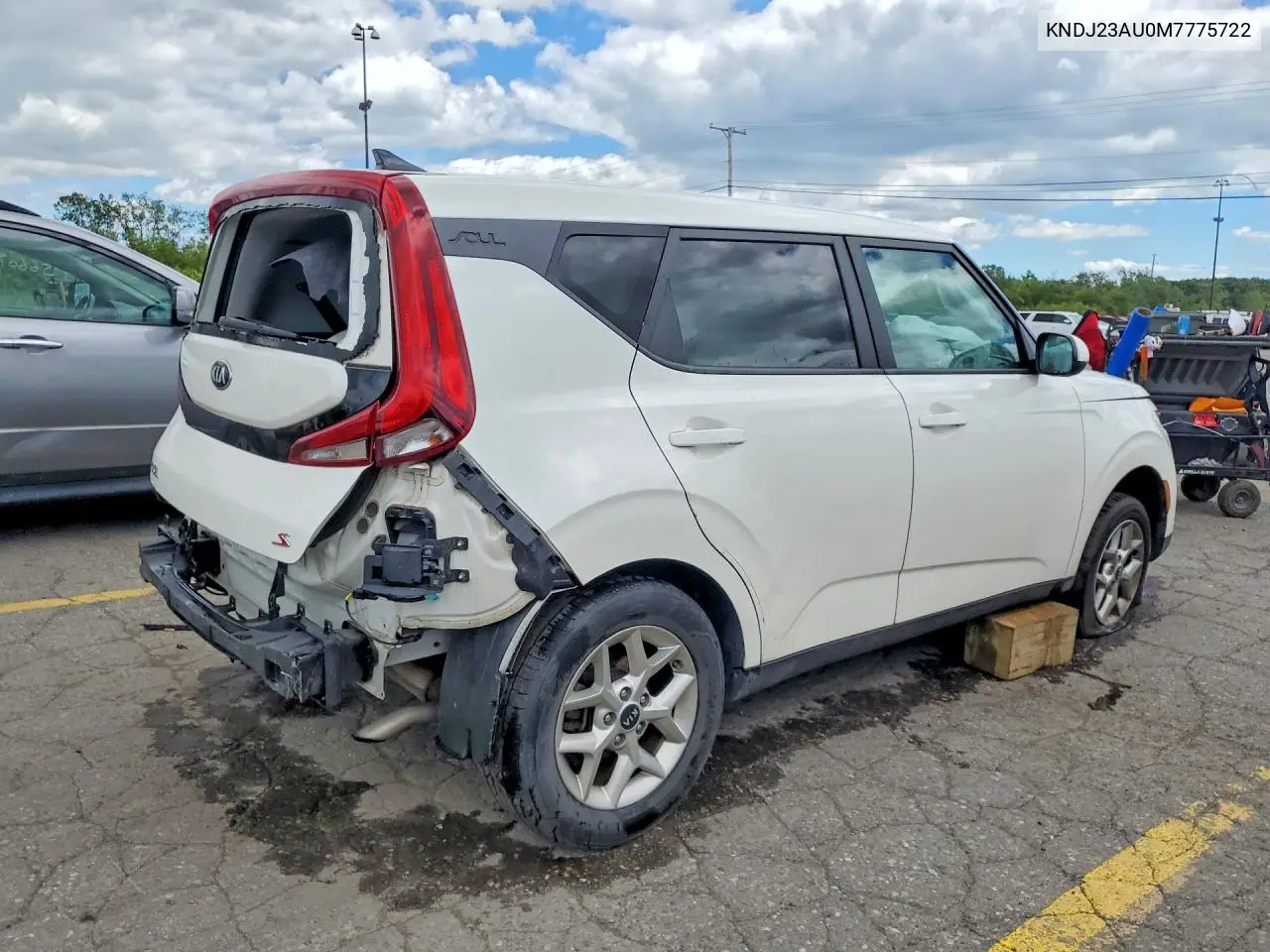 2021 Kia Soul S VIN: KNDJ23AU0M7775722 Lot: 57849056