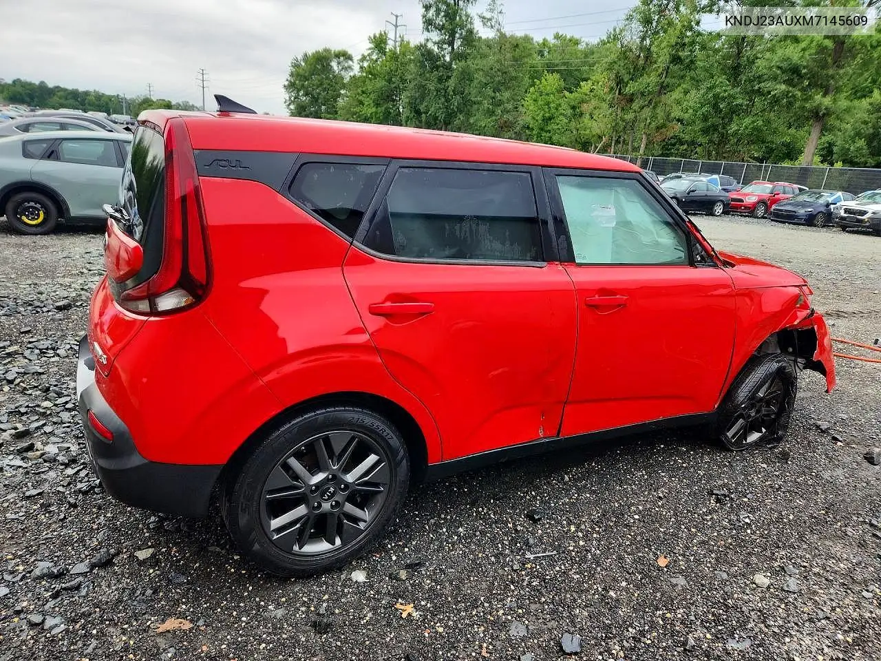 2021 Kia Soul S VIN: KNDJ23AUXM7145609 Lot: 58205246