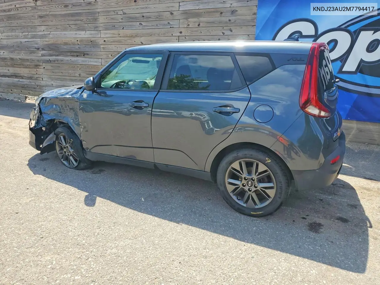 2021 Kia Soul S VIN: KNDJ23AU2M7794417 Lot: 59324876