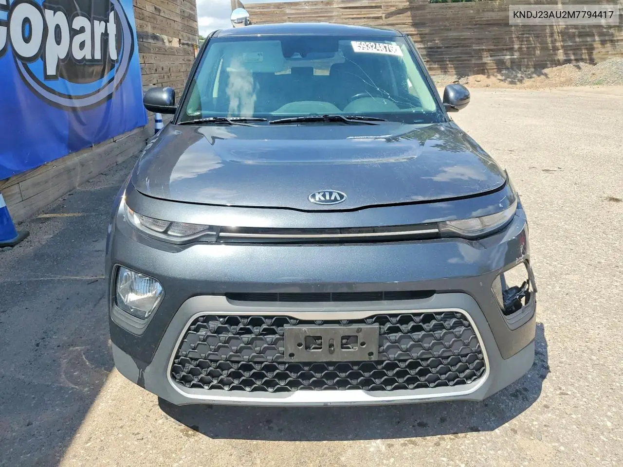 2021 Kia Soul S VIN: KNDJ23AU2M7794417 Lot: 59324876