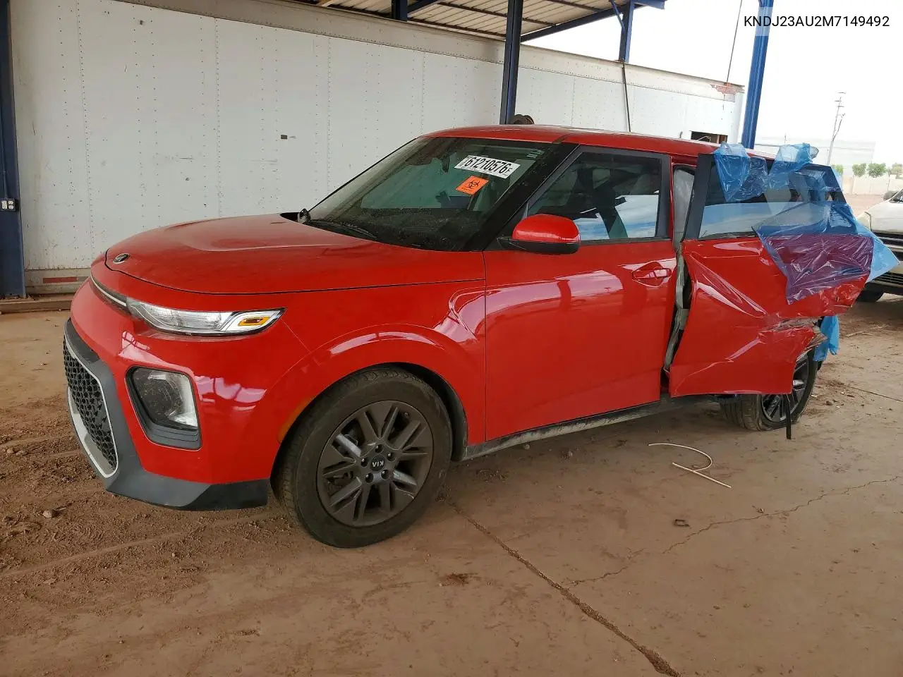 2021 Kia Soul S VIN: KNDJ23AU2M7149492 Lot: 61210576