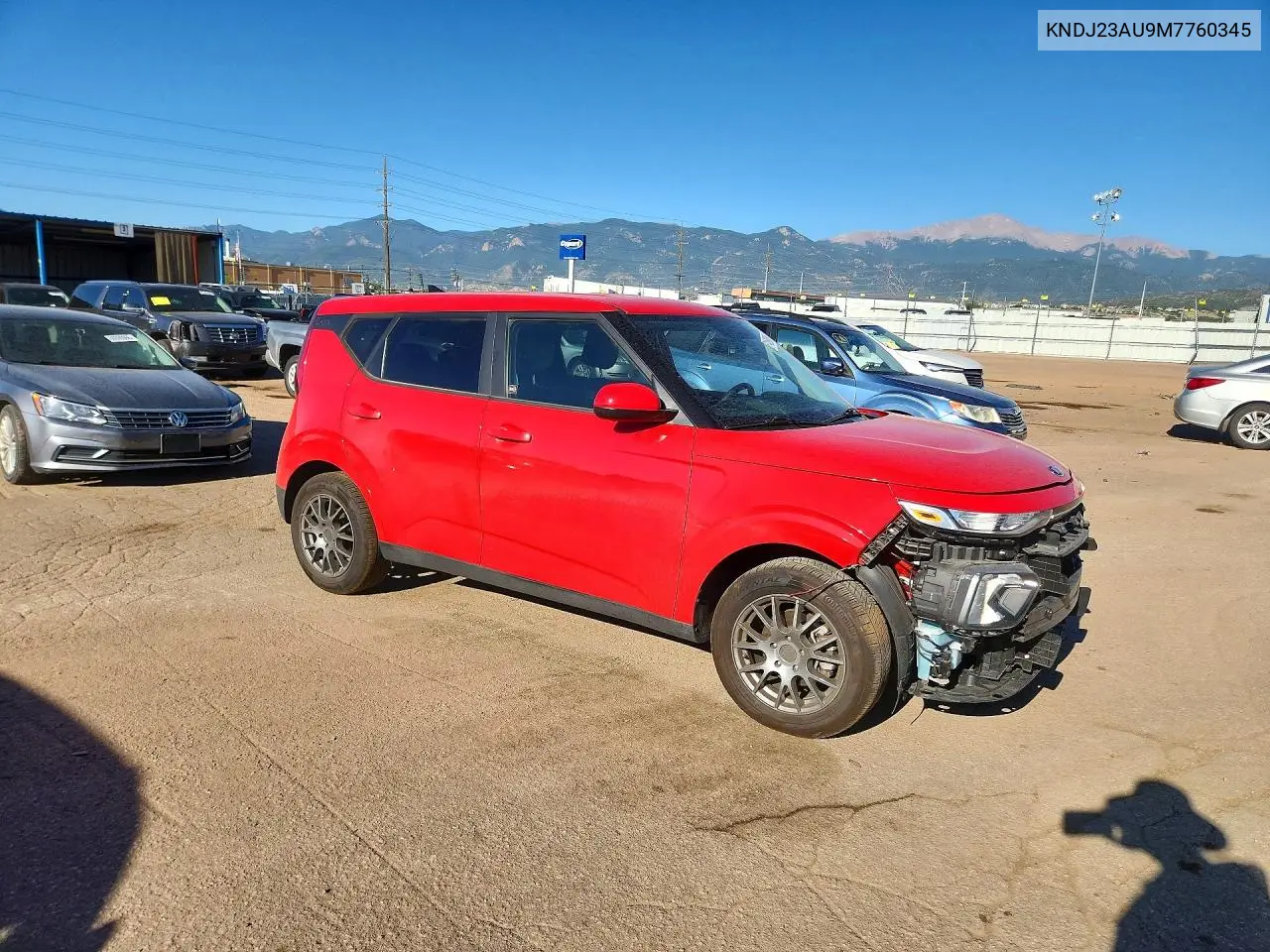 2021 Kia Soul Lx VIN: KNDJ23AU9M7760345 Lot: 61469006