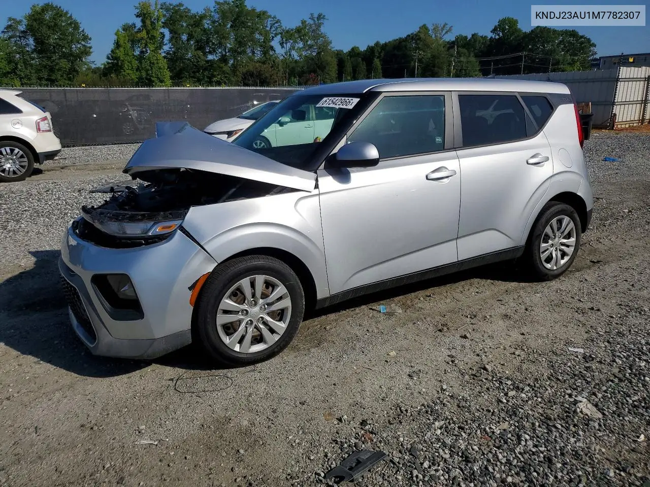 2021 Kia Soul Lx VIN: KNDJ23AU1M7782307 Lot: 61542966