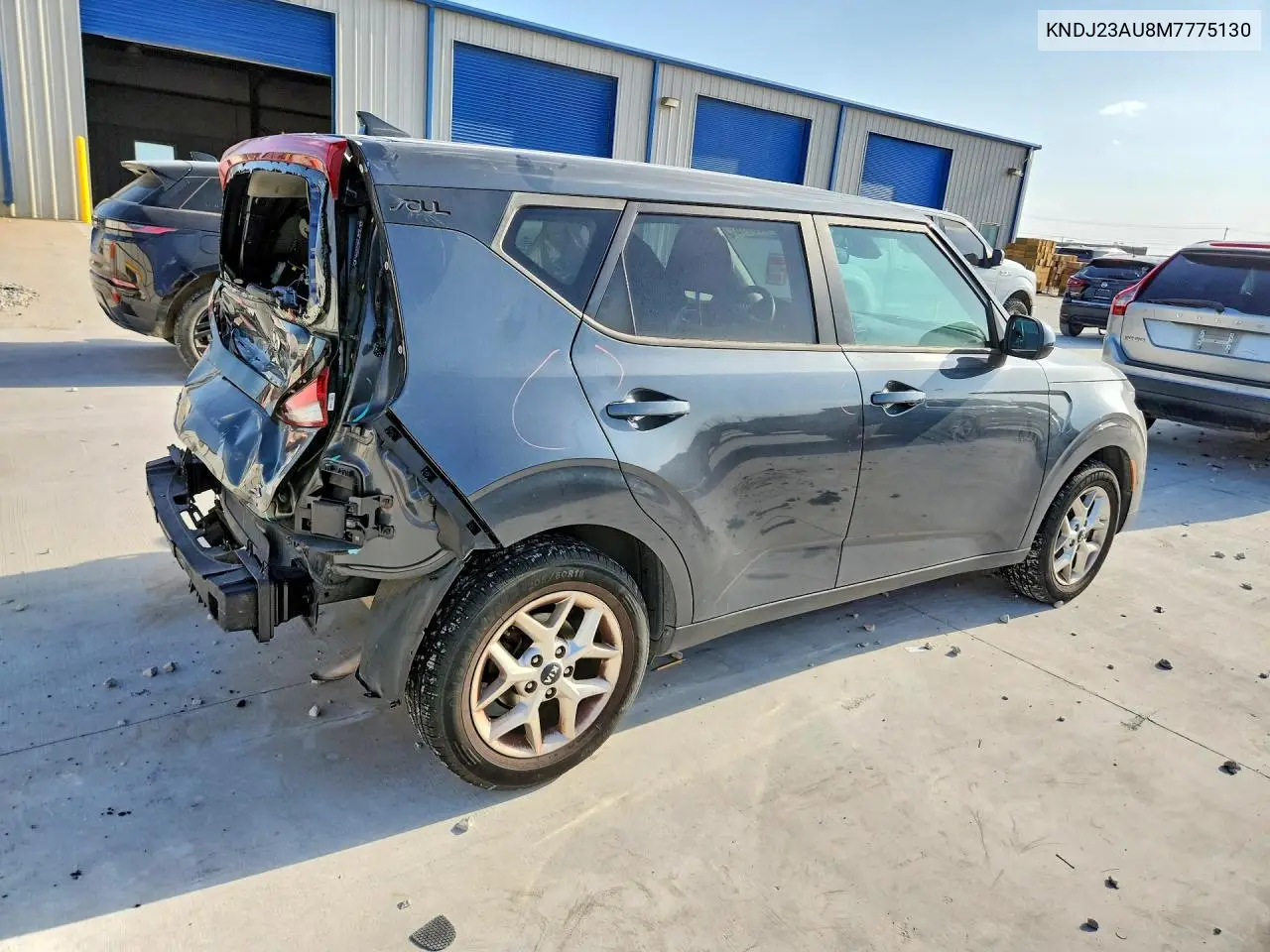 2021 Kia Soul S VIN: KNDJ23AU8M7775130 Lot: 61683116