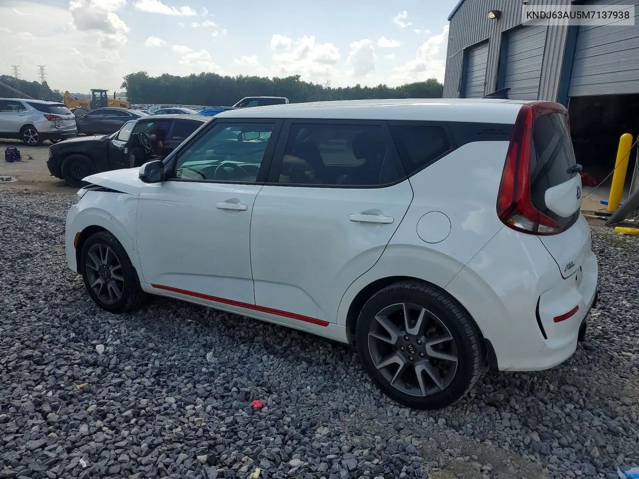 2021 Kia Soul Gt Line VIN: KNDJ63AU5M7137938 Lot: 61692976