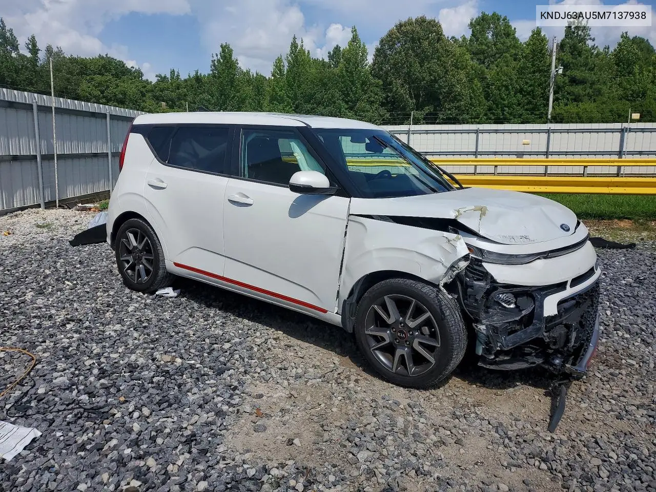 2021 Kia Soul Gt Line VIN: KNDJ63AU5M7137938 Lot: 61692976