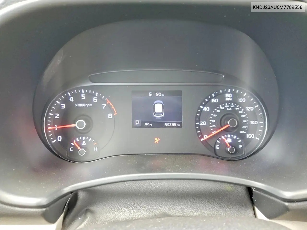 2021 Kia Soul Lx VIN: KNDJ23AU6M7789558 Lot: 61814336