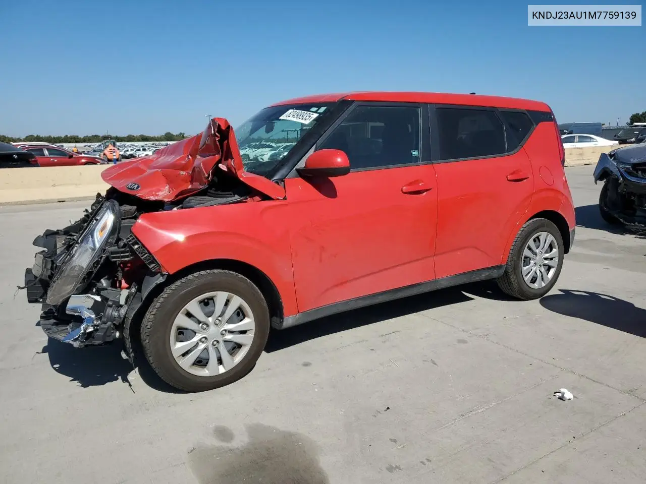 KNDJ23AU1M7759139 2021 Kia Soul Lx
