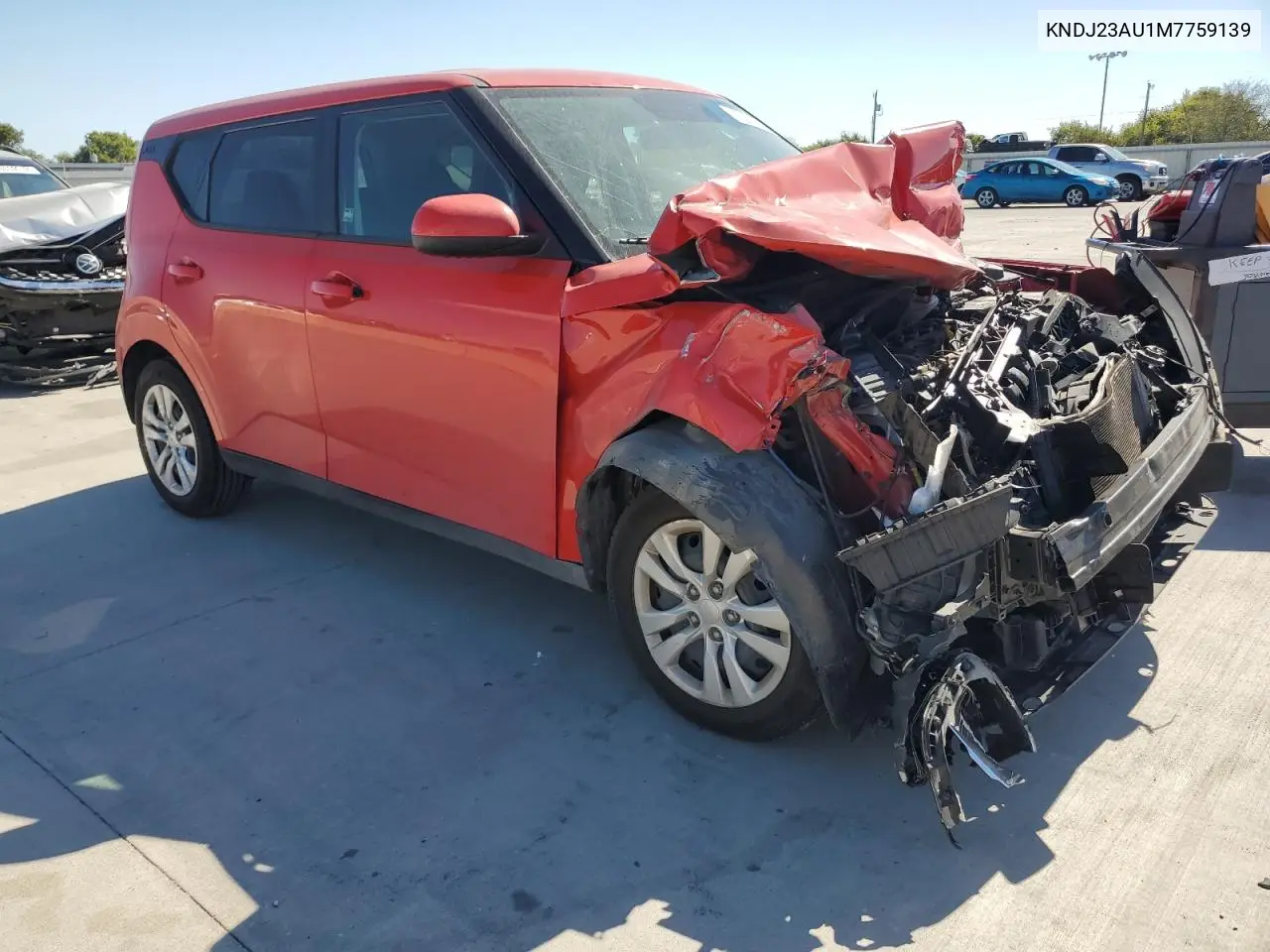 KNDJ23AU1M7759139 2021 Kia Soul Lx