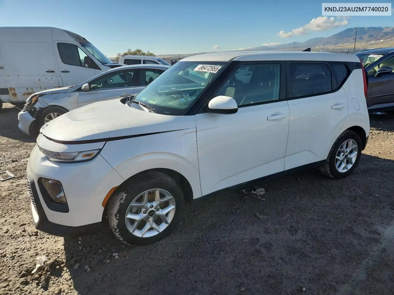 KNDJ23AU2M7740020 2021 Kia Soul Lx