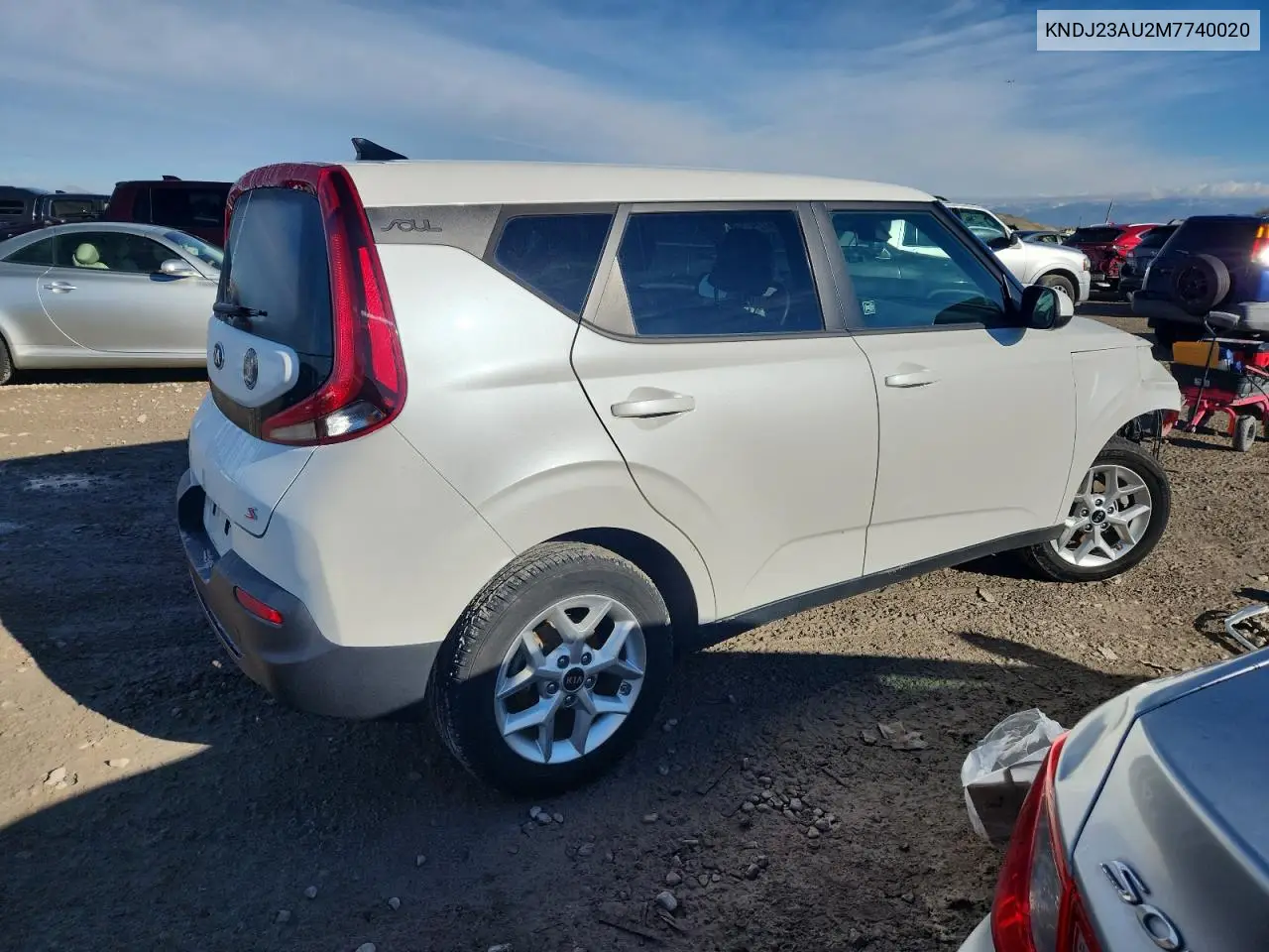 KNDJ23AU2M7740020 2021 Kia Soul Lx
