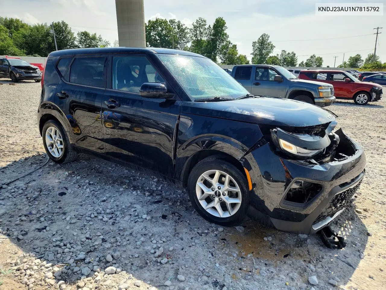 2022 Kia Soul Lx VIN: KNDJ23AU1N7815792 Lot: 60036146