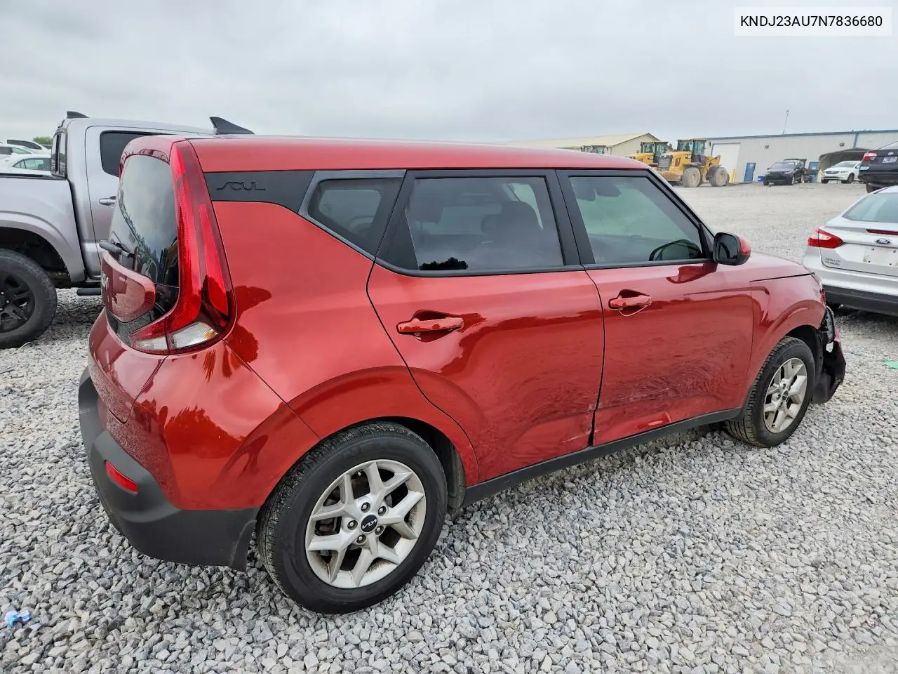 2022 Kia Soul Lx VIN: KNDJ23AU7N7836680 Lot: 60056386
