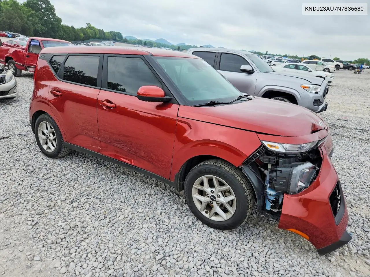2022 Kia Soul Lx VIN: KNDJ23AU7N7836680 Lot: 60056386