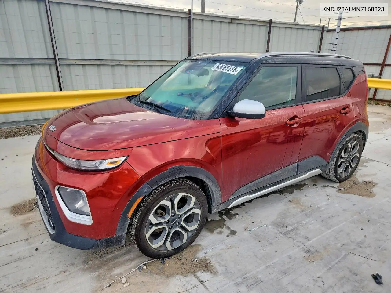 2022 Kia Soul X-Line VIN: KNDJ23AU4N7168823 Lot: 60605556