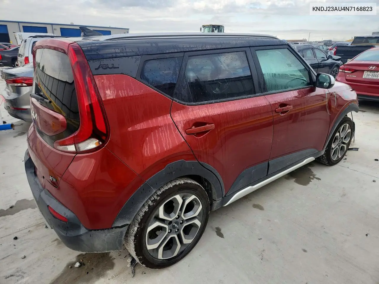 2022 Kia Soul X-Line VIN: KNDJ23AU4N7168823 Lot: 60605556