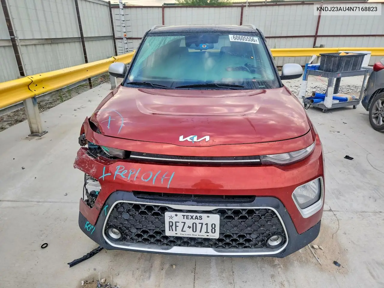 2022 Kia Soul X-Line VIN: KNDJ23AU4N7168823 Lot: 60605556