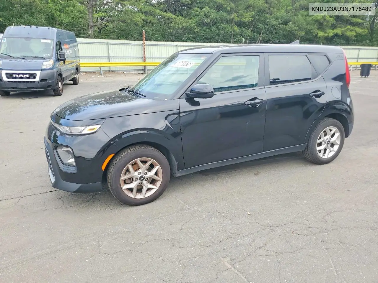 2022 Kia Soul Lx VIN: KNDJ23AU3N7176489 Lot: 60687076