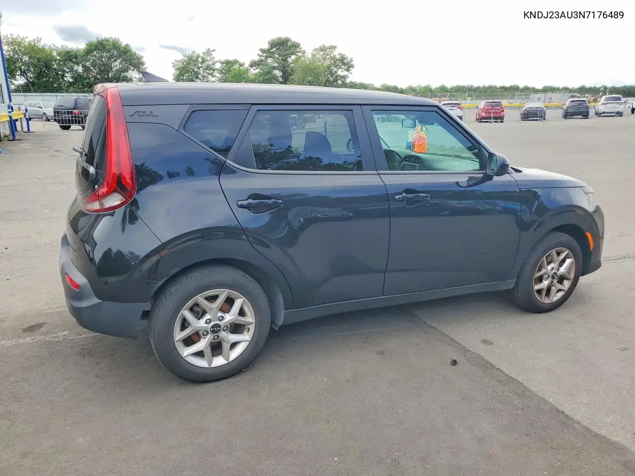 2022 Kia Soul Lx VIN: KNDJ23AU3N7176489 Lot: 60687076