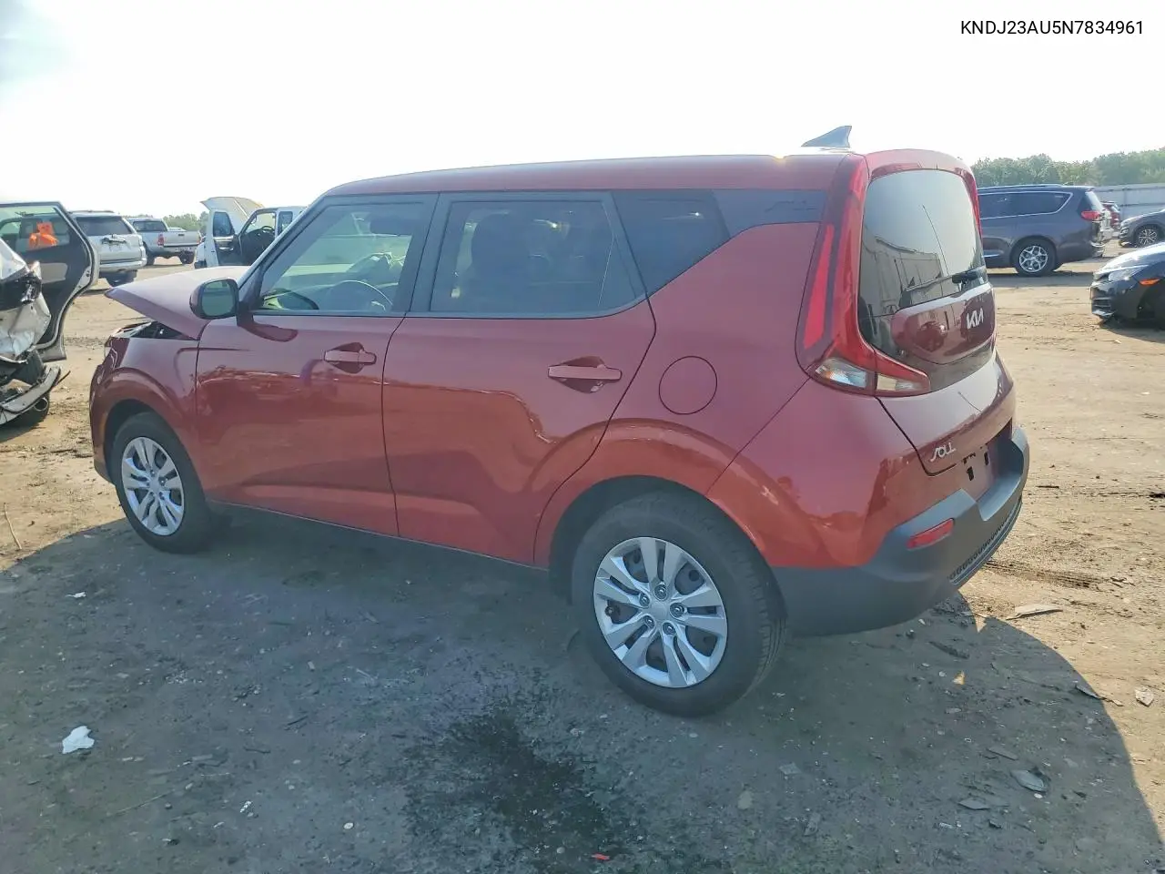 2022 Kia Soul Lx VIN: KNDJ23AU5N7834961 Lot: 60957636