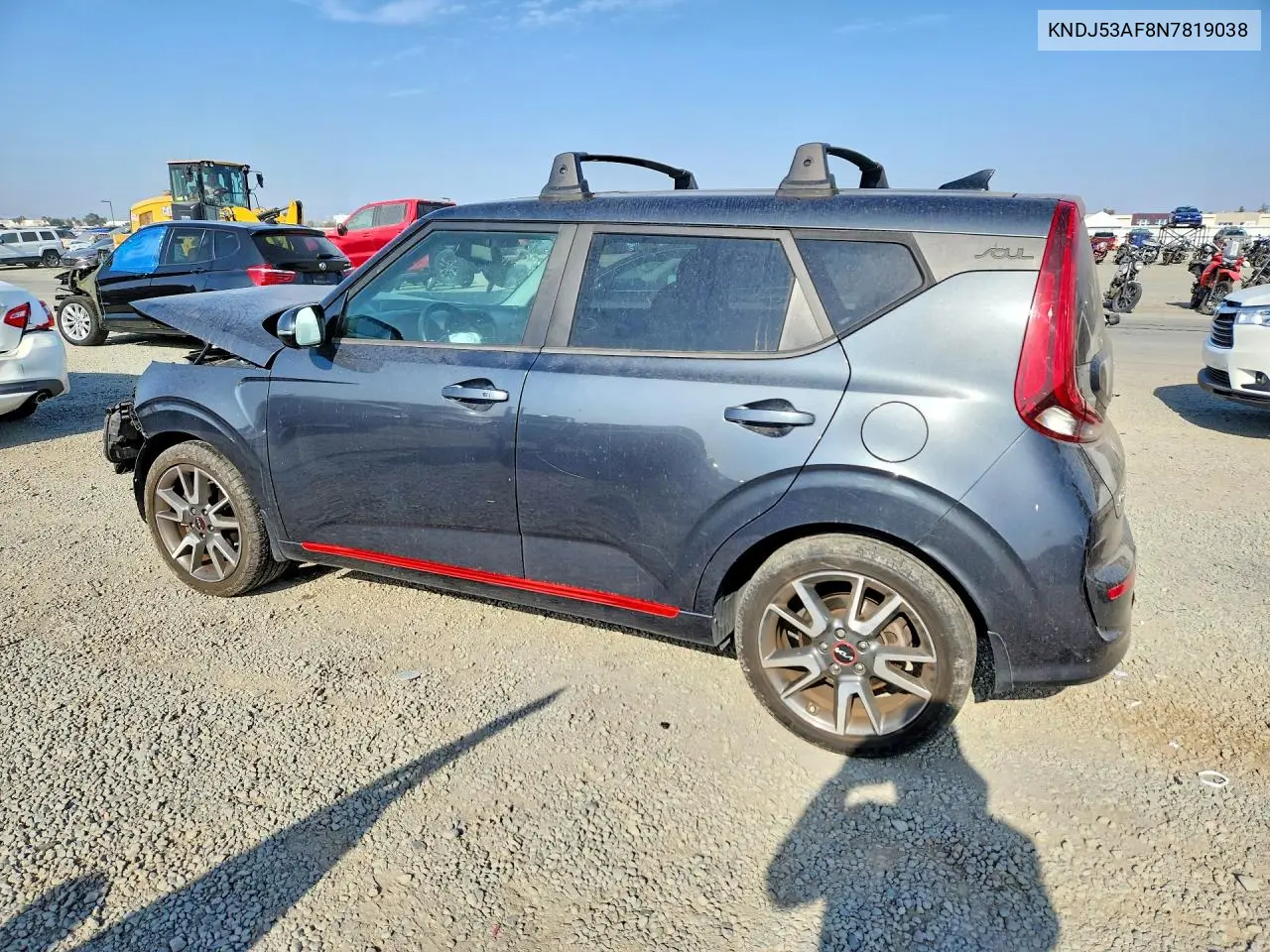 2022 Kia Soul Gt-Line Turbo VIN: KNDJ53AF8N7819038 Lot: 61088016