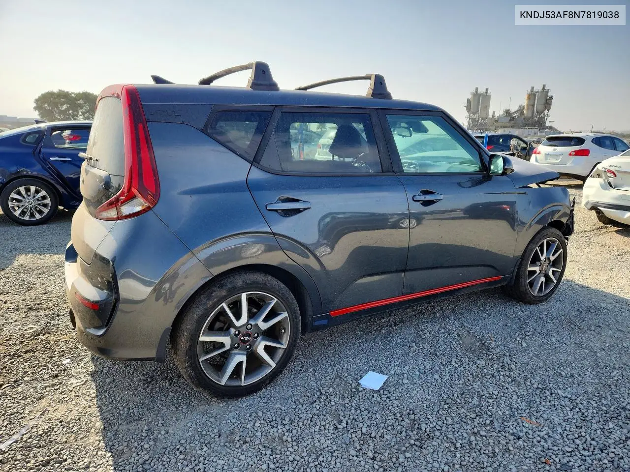 2022 Kia Soul Gt-Line Turbo VIN: KNDJ53AF8N7819038 Lot: 61088016