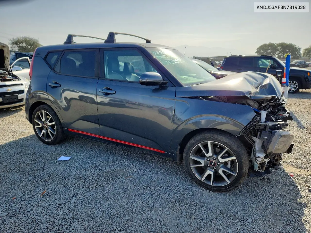 2022 Kia Soul Gt-Line Turbo VIN: KNDJ53AF8N7819038 Lot: 61088016