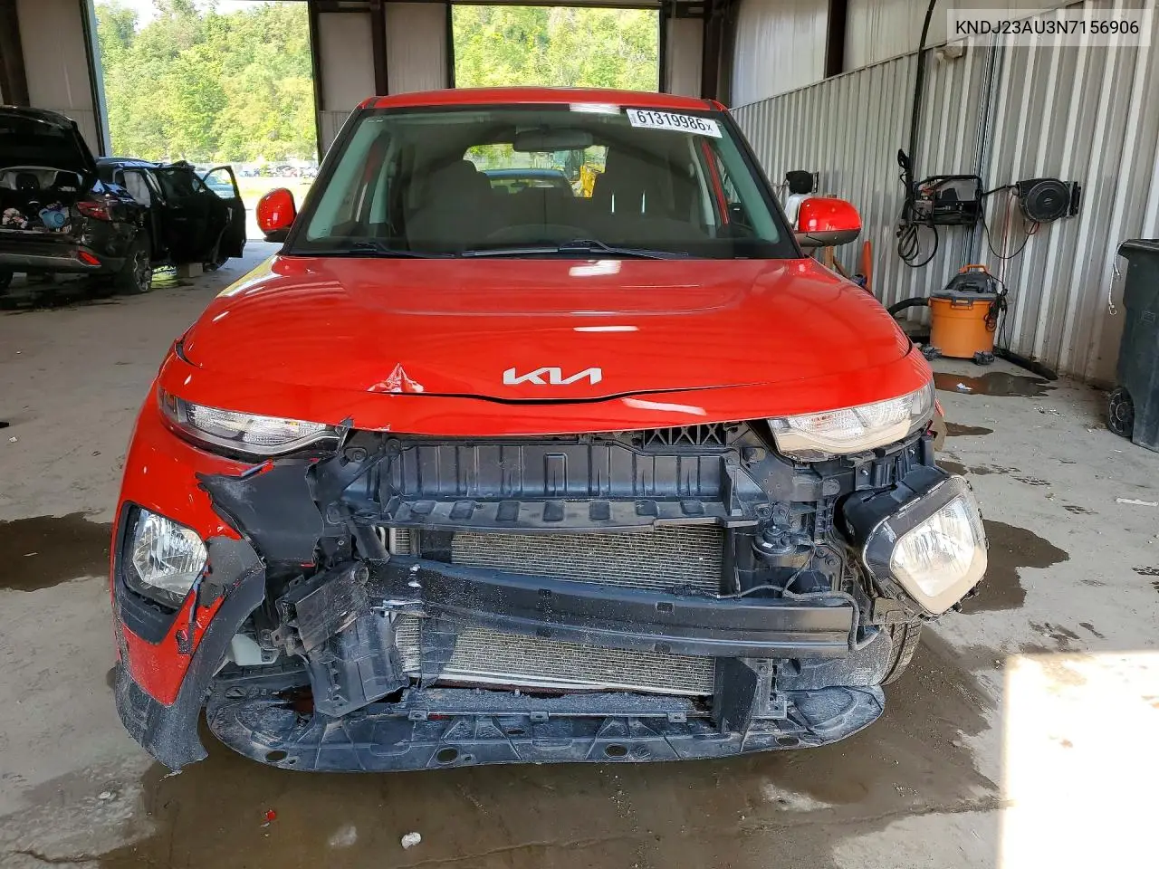 2022 Kia Soul Lx VIN: KNDJ23AU3N7156906 Lot: 61319986
